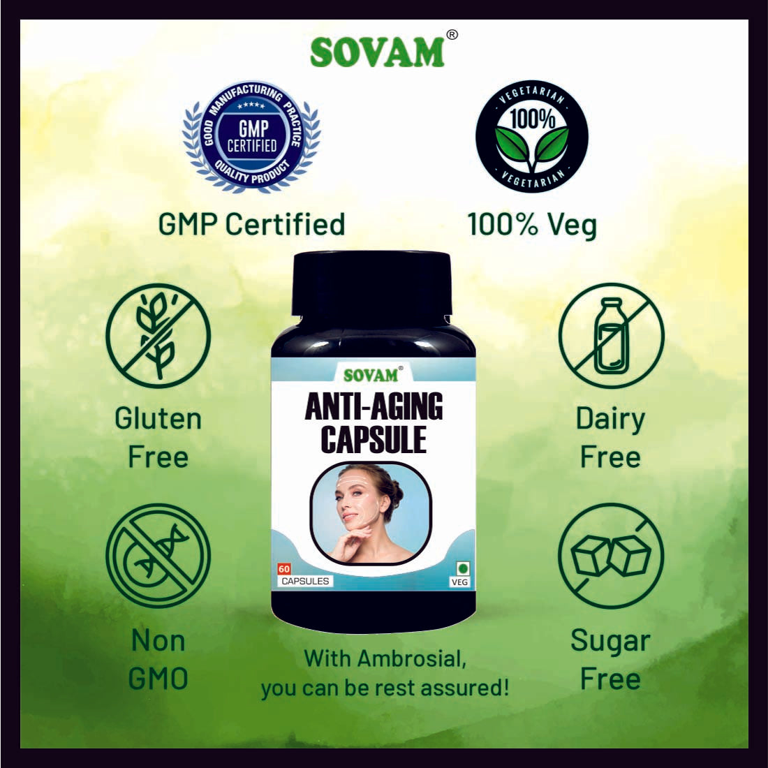 Sovam Anti-Aging 60 Capsule