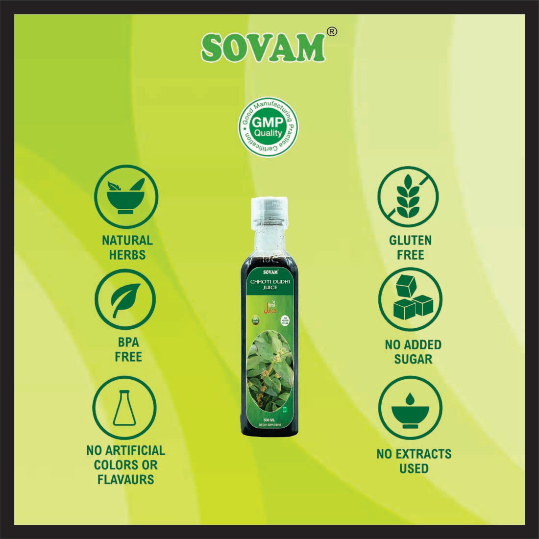 Sovam Chhoti Dudhi Juice 500ml