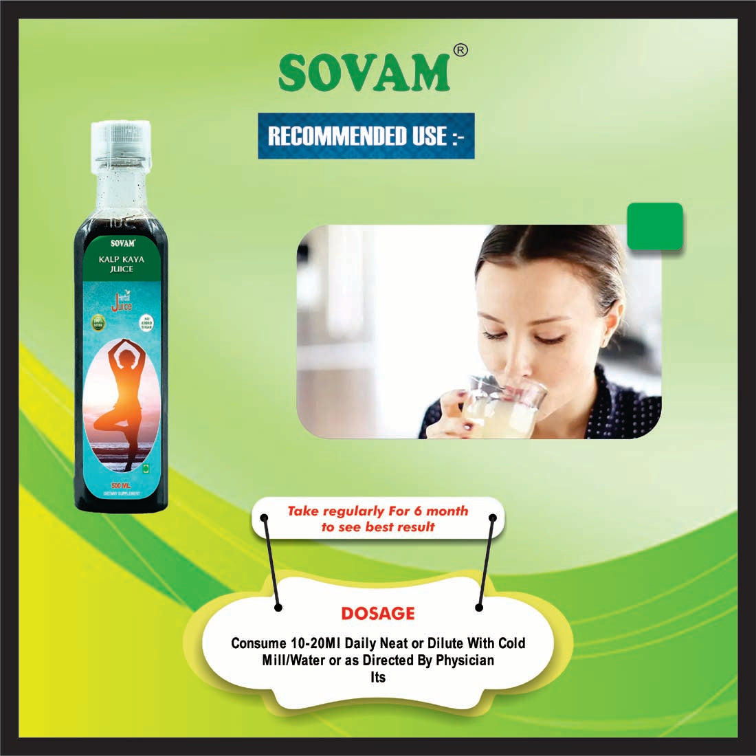 Sovam Kalp Kava Juice 500ml