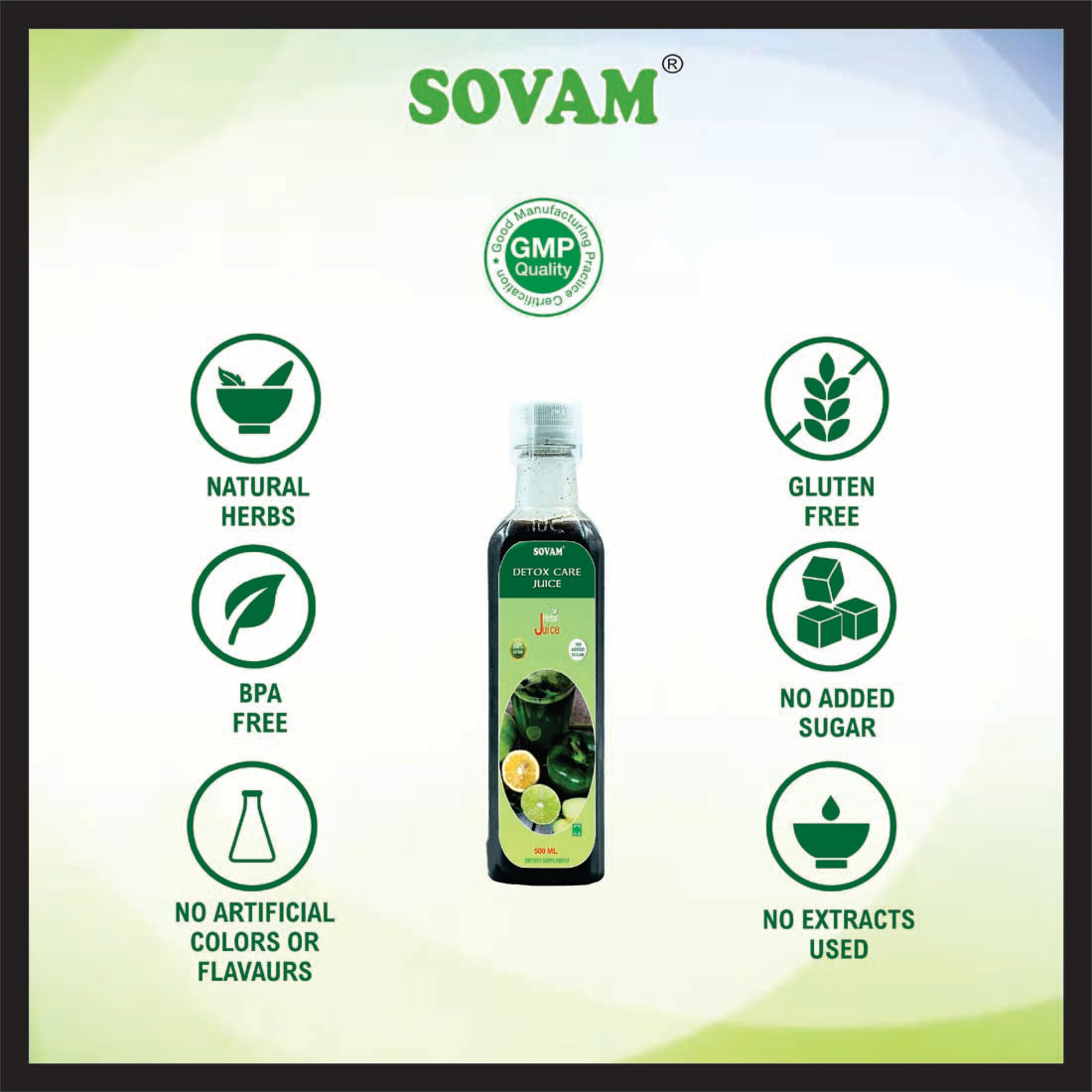 Sovam Detox Care Juice 500ml