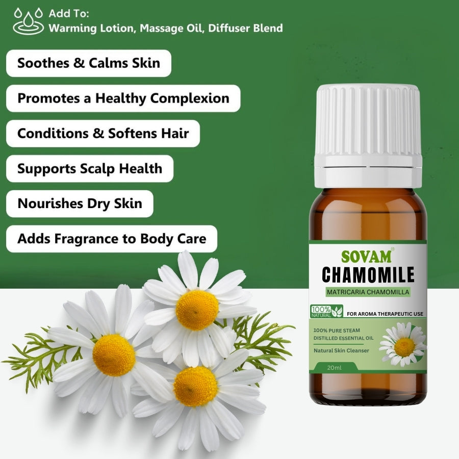 Sovam Chamomile Essential Oil -20ml