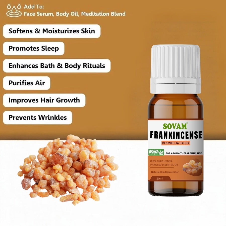 Sovam Frankincense Essential Oil -20ml