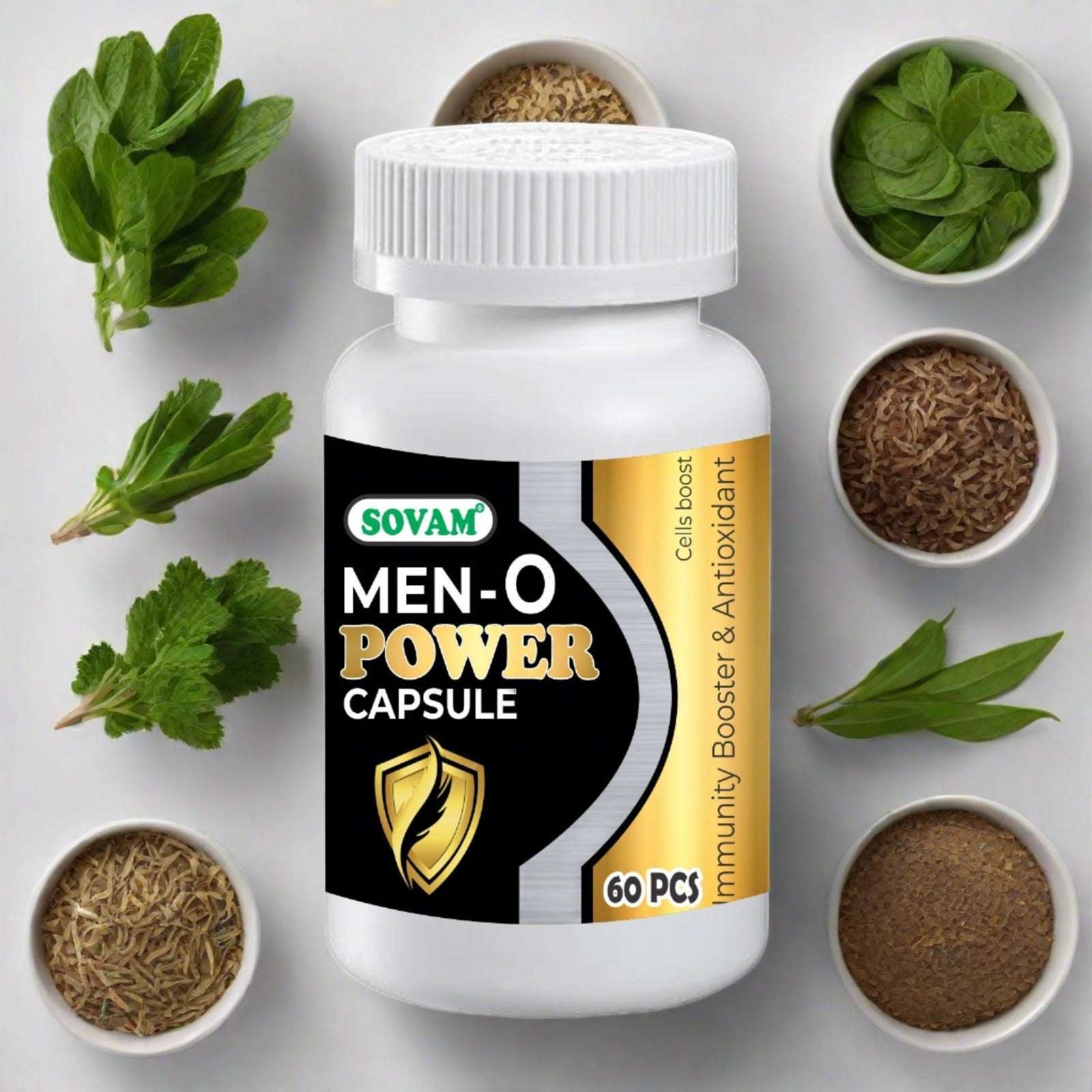 Man O Power capsule and man power oil combo offer(60 pc capsule+30 ml oil)